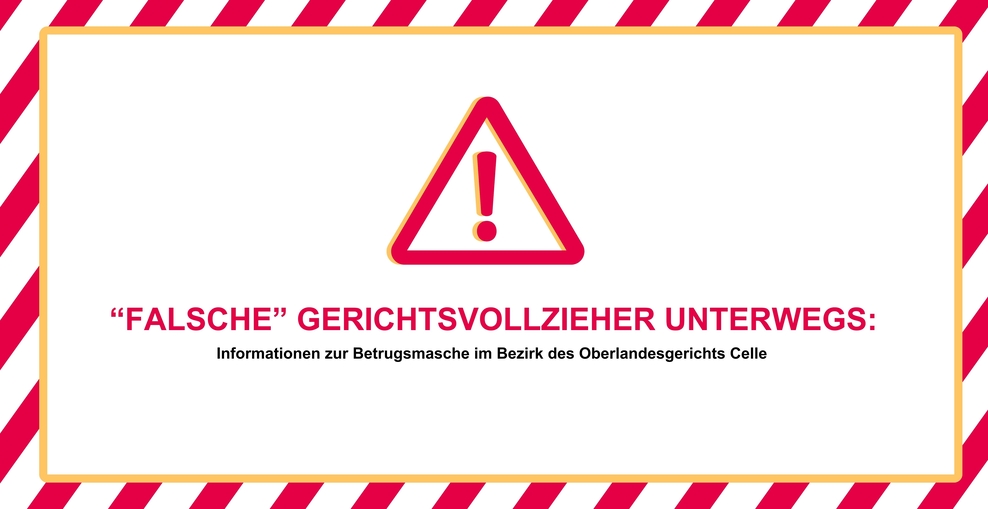 Warnung vor falschen Gerichtsvollziehern